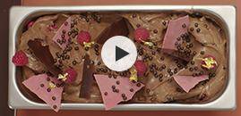 Callebaut ChocoBase, Vero gelato al cioccolato Belga Sao Thome