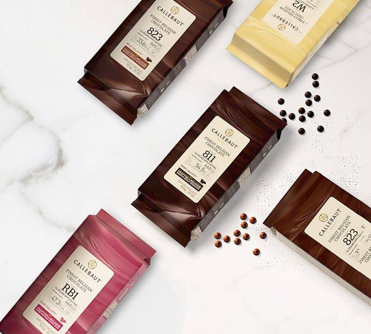 Callebaut sustainable packaging of the future for 10kg bag chocolate